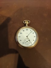 Elgin 14k Gold-Filled Pocket Watch fully functional 