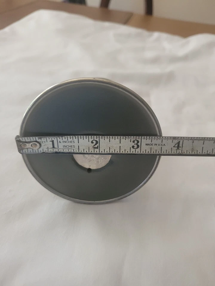 Par de candelabros de peltre Royal Holland de colección 3,75" K.M.D. Tiel Foto 3 de 4