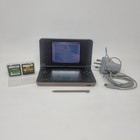 Nintendo DSi XL Dark Brown Includes Charger Professor Layton & Bee Movie Game
