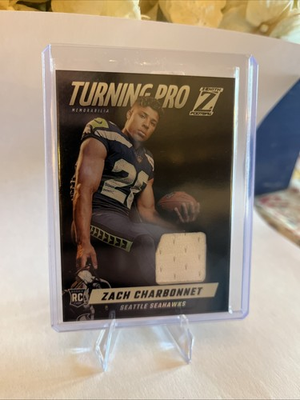 #ad 2023 Panini Zenith Turning Pro Memorabilia Zach Charbonnet #TPM ZCH MEM RC $5.00