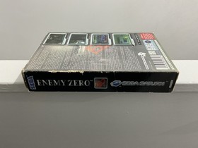 Rare PAL, Enemy Zero Sega Saturn, Good Condition, Wear On Outer Sleeve Horror