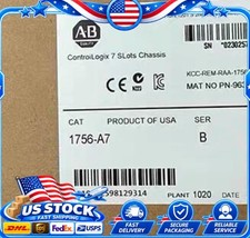 New Factory Sealed AB 1756-A7 SER B ControlLogix 7 Slots Chassis 1756A7