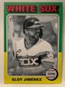 2024 TOPPS HERITAGE ELOY JIMENEZ BLACK & WHITE SP CHICAGO WHITE SOX