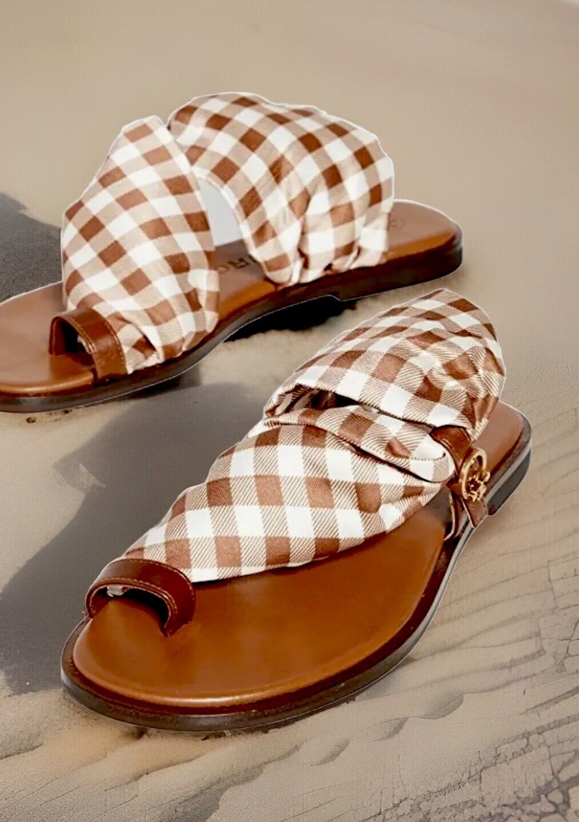 Flat Sandals Selby Toe Ring Slide Sandal Tory Burch TORY BURCH