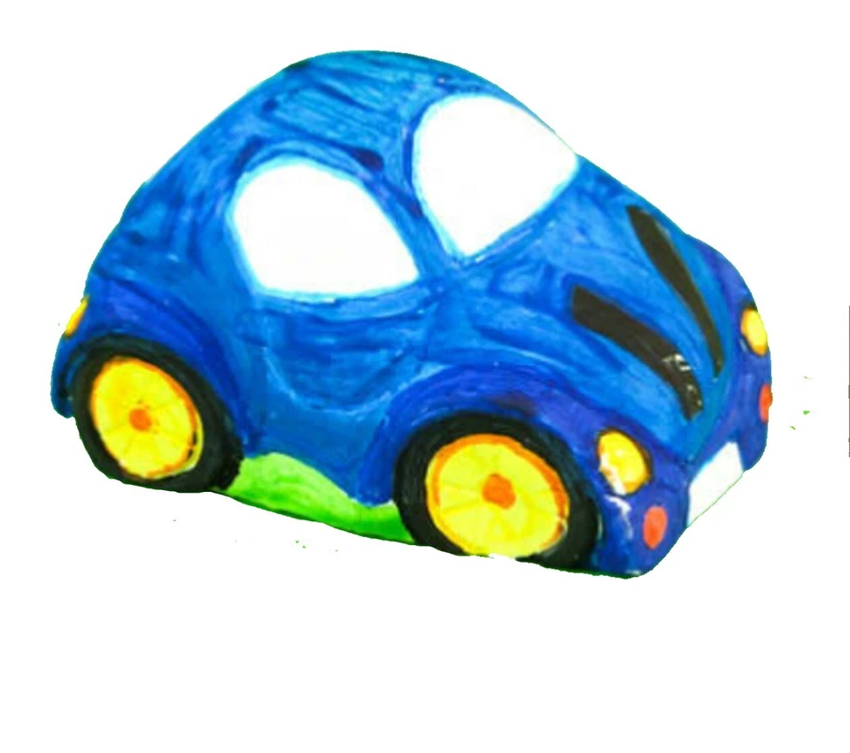 Latex Rubber Mould FAIRY/ANGEL or CAR Children's Crafts Plaster of Paris Candle - Image 4 of 4