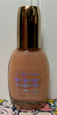SHEER SALLY HANSEN MAXIMUM GROWTH - PURR FECT #25 - NAIL COLOR POLISH 0.45 OZ