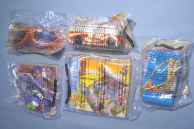 Wendy's 2005 - Six Flags - Complete Set of 5 MIP | eBay