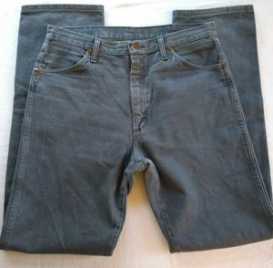 Gray Jeans Straight Leg 34x36 Long 