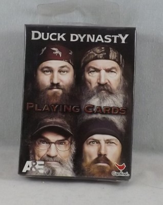 Cardinal A & E Duck Dynasty Playing Cards Deck - New
