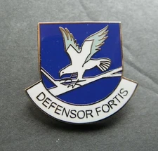 AIR FORCE SECURITY USAF SHIELD USA LAPEL PIN BADGE 1 INCH DEFENSOR