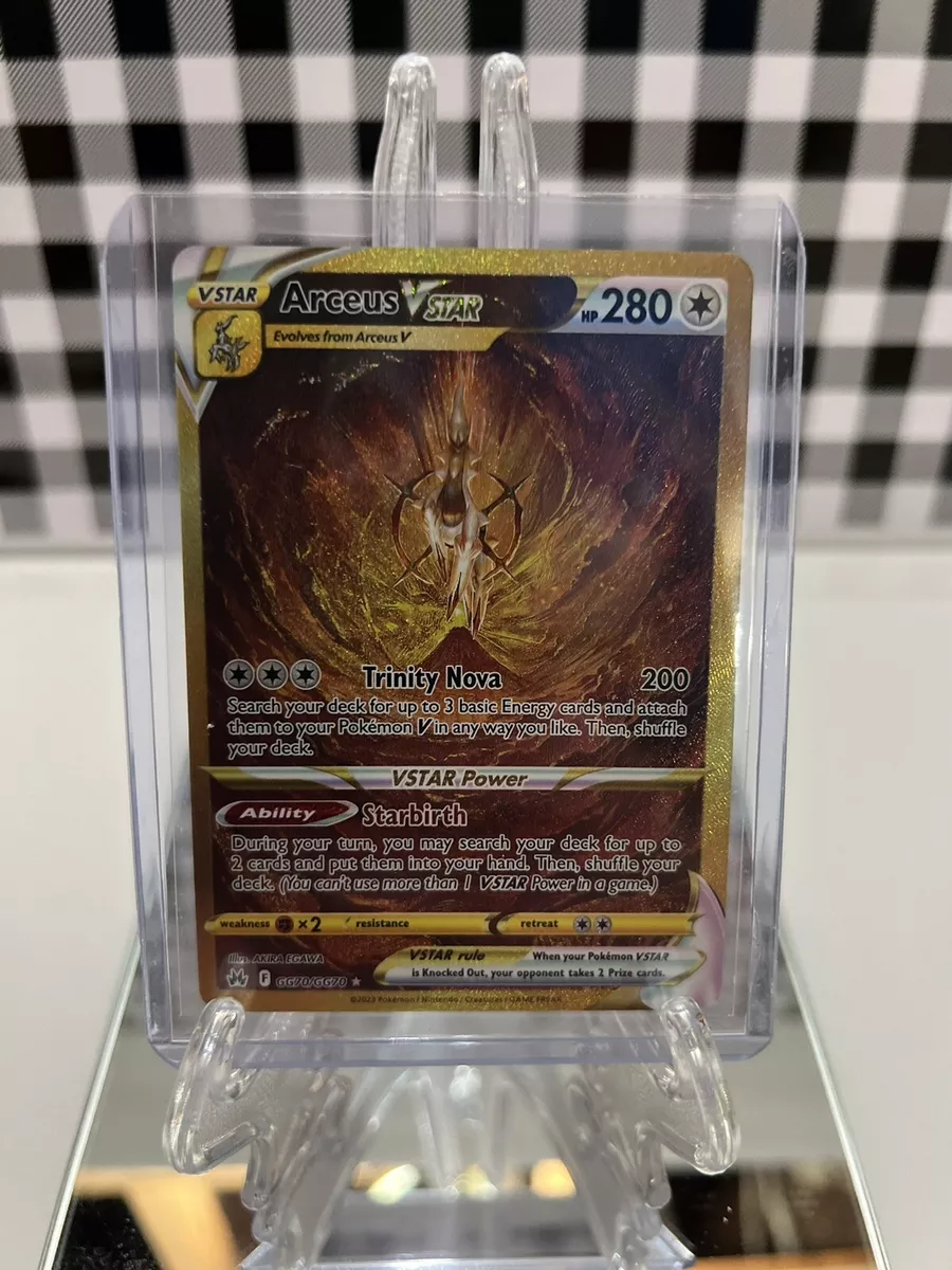 Gold Alternate Art Arceus: The Most Godly Pokémon TCG Card Ever?