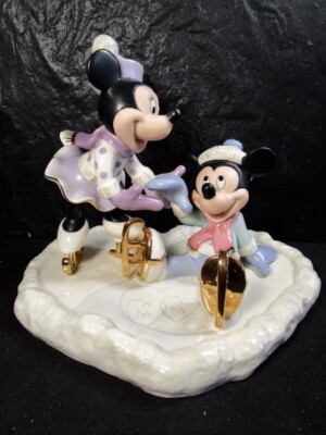 Lenox Walt Disney Mickey & Minnie Mouse 