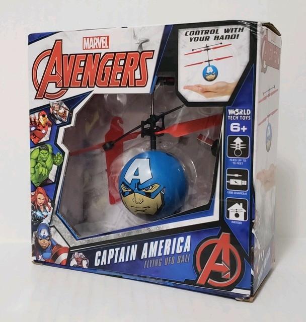 marvel avengers flying ufo ball