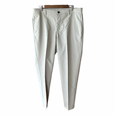 New Banana Republic Flat Front Pant Slim Fit Stretch Mens 38 X 34 Tan