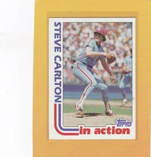 1982 TOPPS BASEBALL STEVE CARLTON #481 PHILLIES NMMT *63805