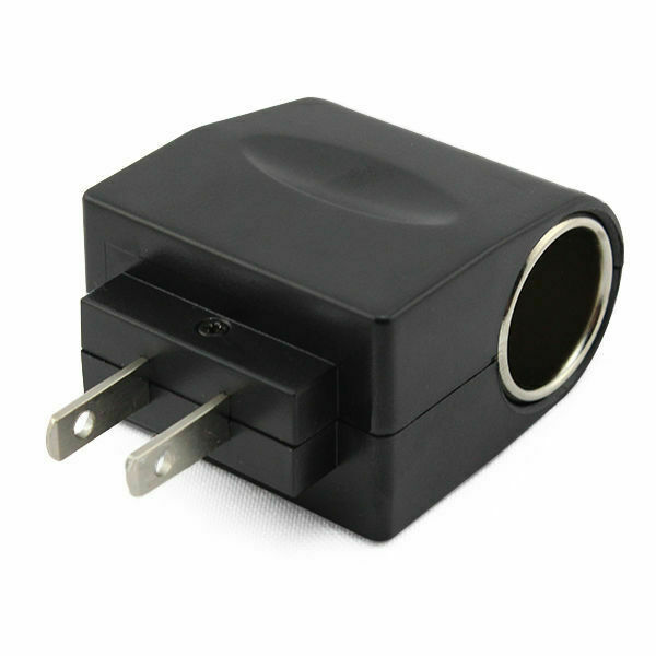 AC 110/240Volt to DC 12Volt US Wall Plug Car Cigarette Lighter