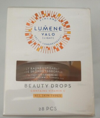 NEW Lumene Valo (Light) Beauty Drops Vitamin C - 28 CT Discontinued Hard to FIND