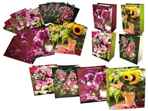 Geschenktüten Blumen Mini Geschenktaschen Geschenkbeutel Beutel Tasche Tüten 696