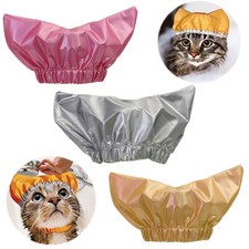 Waterproof Pet Shower Cap - Cat  Dog Dual - Purpose Ideal for Bathing 