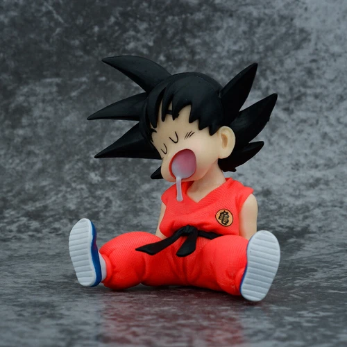 In Memory of Akira Toriyama Dragonball Goku Drooling and Sleeping Figure Statue - Picture 5 of 6