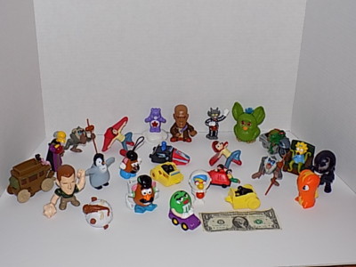24 Vintage Loose Mixed Lot: Burger King Kids Meal Toys