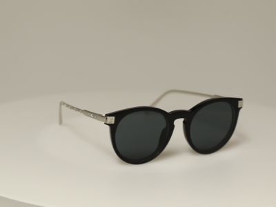6953/LOUIS VUITTON Men's LV Rise Round Sunglasses Z1669E BLACK