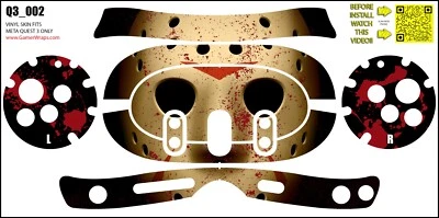 GAMERWRAPS Skin wrap that fits Quest 3 (design 002)
