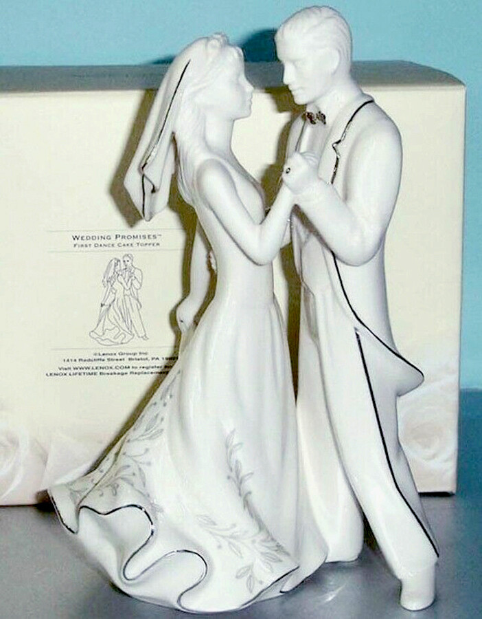 Lenox Bride & Groom First Dance Cake Topper Figure Wedding