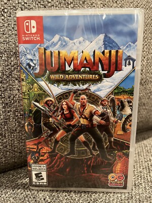 Jumanji: Wild Adventures - Nintendo Switch Game - NEW FREE US SHIPPING