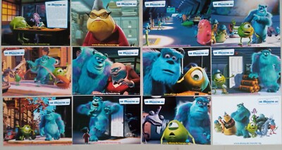 E296 12x Aushangfotos Disney * Pixar  DIE MONSTER AG