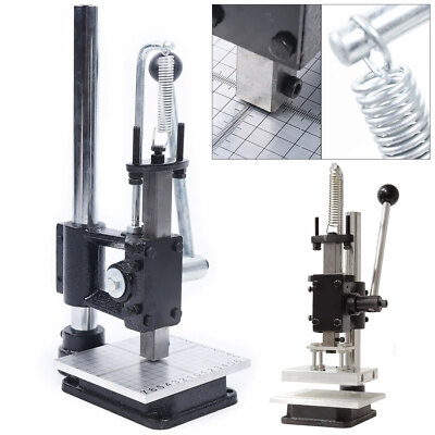 #ad #ad 353lbs Pressure amp; Adjustable Height Manual Stamping Machine For Punching $84.59