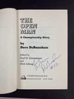Dave DeBusschere Signed Book The Open Man Basketball Knicks HOF 1st Ed Auto JSA