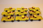 9 Vintage 1973 Matchbox Lesney Rola-Matics Ford Ranger Wild Life Trucks #57