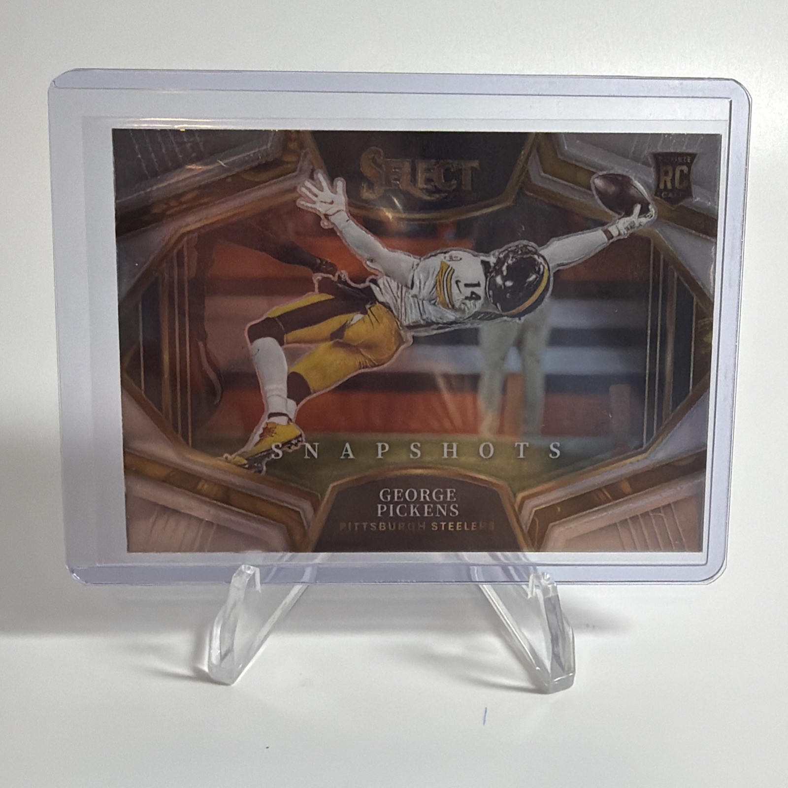 2022 Panini Select #SS-6 George Pickens Snapshots Base