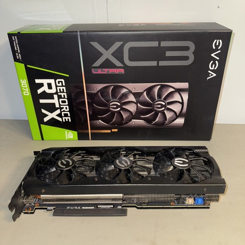 EVGA 08G-P5-3755-KR GeForce RTX 3070 XC3 Ultra Gaming 8GB GDDR6 iCX3 Cooling