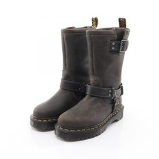 Dr.Martens ANISTONE HI Rigger boots leather Brown #UK3 Used Women