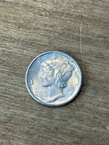 1945D Mercury Dime BU