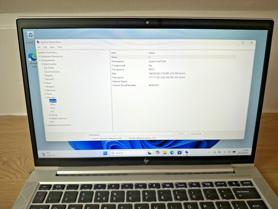 HP EliteBook 830 G8 · i5-1135G7 · 8GB · 180GB, photo 4 of 5