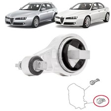 SUPPORTO SOSTEGNO MOTORE POSTERIORE LATO CAMBIO ALFA 159 - BRERA MAGNETI MARELLI