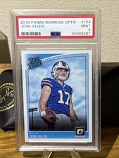 2018 Donruss Optic - Rated Rookie Josh Allen #154 (RC) MINT PSA 9 😎🏆
