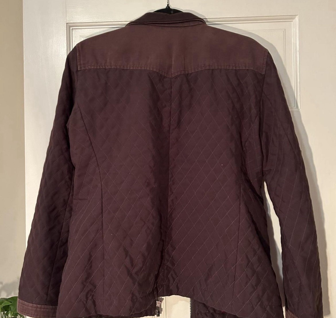 Lacoste Quilted Diamond Pattern Lined Zipper Jack… - image 2