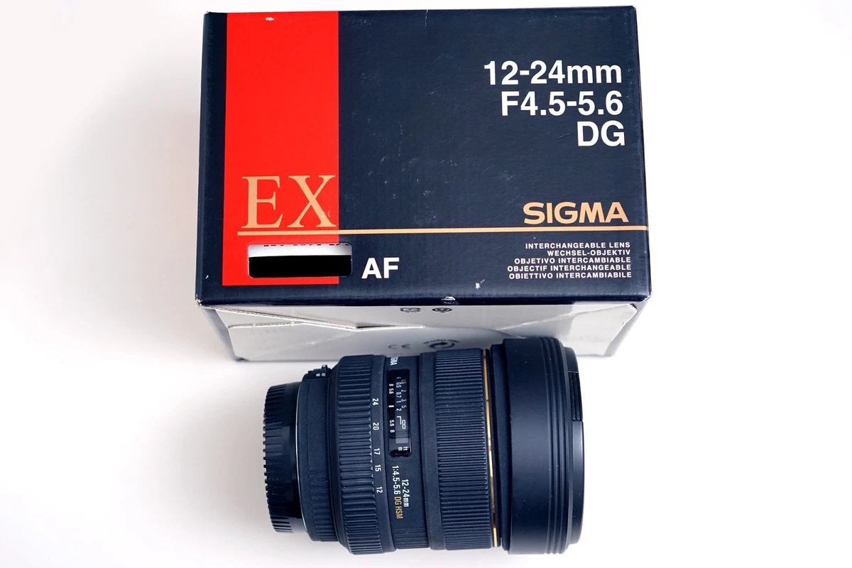 Sigma Canon EF 12-24mm Focal Camera Lenses for sale | eBay