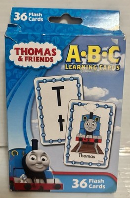 Rare Vintage Thomas & Friends ABC Learning 36 Flash Cards HTF VGC Fast Shipping