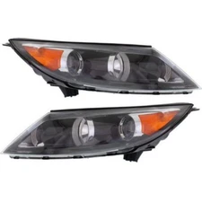 Headlight Set For 2011-2012 Kia Sportage Left and Right With Bulb 2Pc