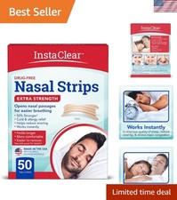 Extra-Strength Nasal Strips 50 ct | Allergy & Snoring Relief You Can Trust