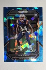 2022 Panini Prizm - Rookies Jack Jones #395 Blue Ice Prizm /99 (RC)