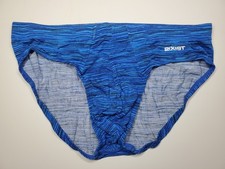 2(X)IST Men's Graphic Modal Low Rise Brief - Blue - Size M - NWOT