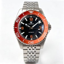 30ATM Tandorio 40mm Retro Diver Sapphire Glass NH35 PT5000 Automatic Men Watch