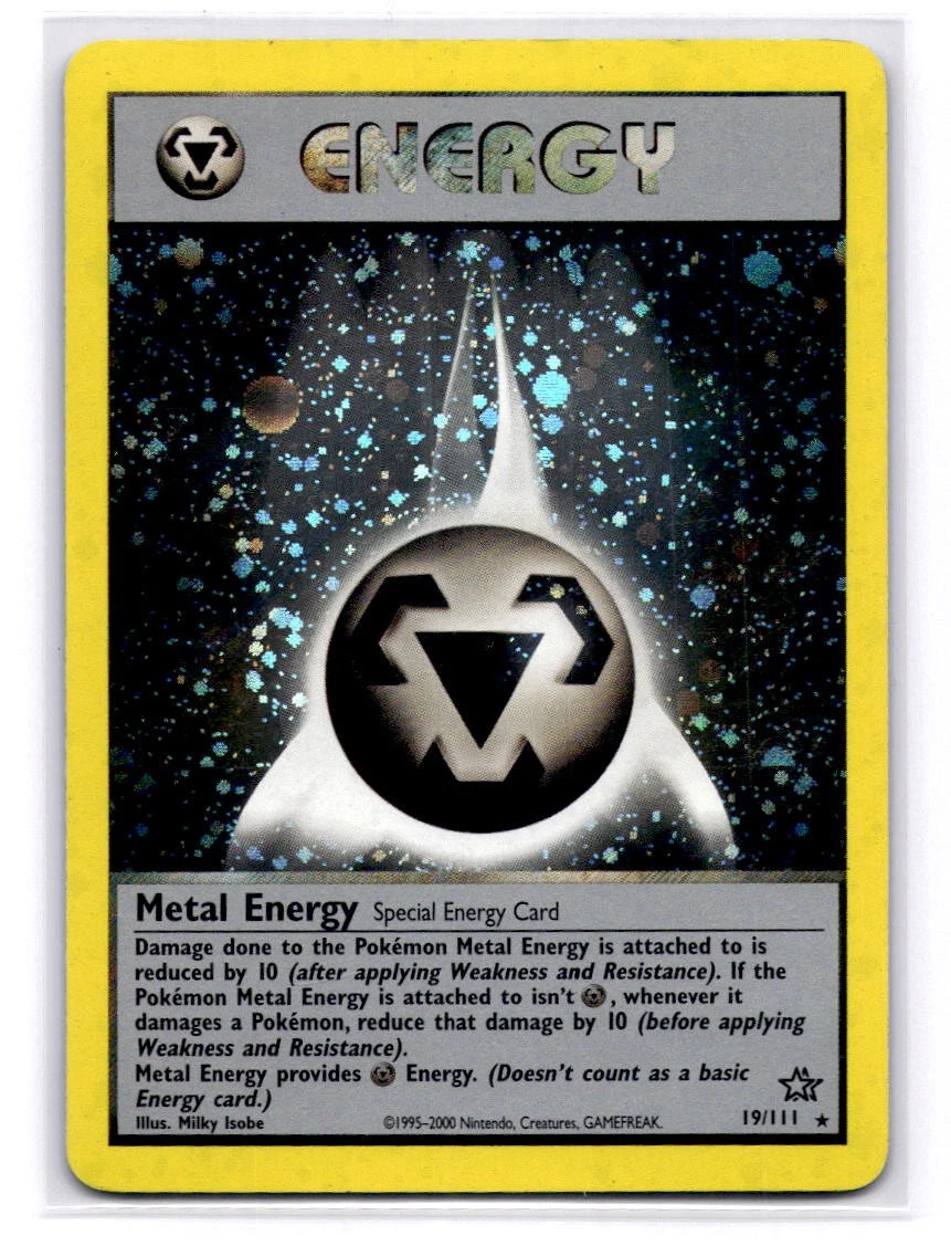 ENERGY 19/111 メタルエナジー 英語版ポケモン Metal Energy 19/111 Neo Genesis for sale | eBay
