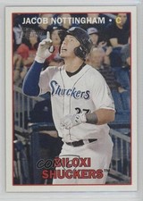 2016 Topps Heritage Minor League Edition Jacob Nottingham #152 4k8